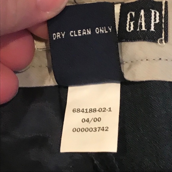 Gap size 4 cropped slacks dark blue - Picture 5 of 5